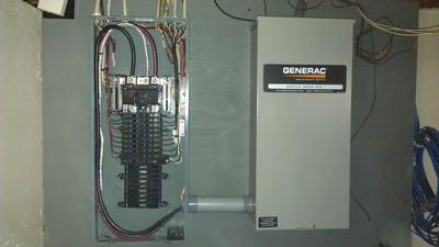 Add at your house an Automatic Transfer Switch (ATS) so you never need to worry about losing power again